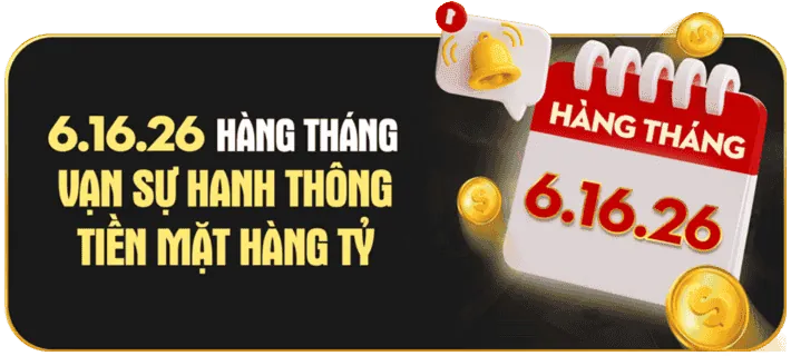 Thưởng nạp tiền độc quyền cho thành viên VIP 567win